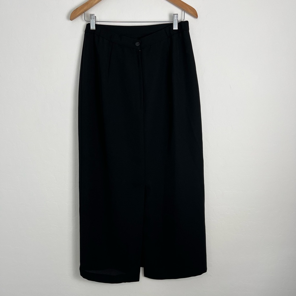 Ingenuity Skirt Size 8 long business casual pencil style skirt all black